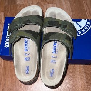 Arizona soft footbed- Desert soil Camo Green
